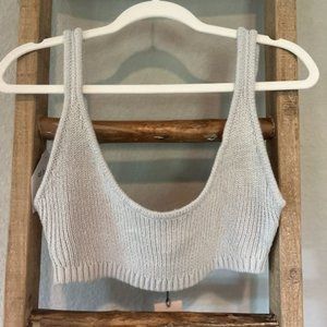 WeWoreWhat knit bralette - Unworn with tags